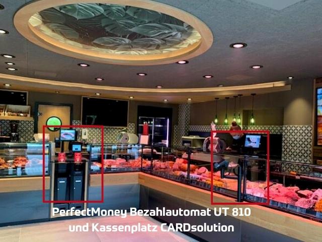 Kassenplatz nur mit Kartenzahlung - PerfectMoney CARDsolution