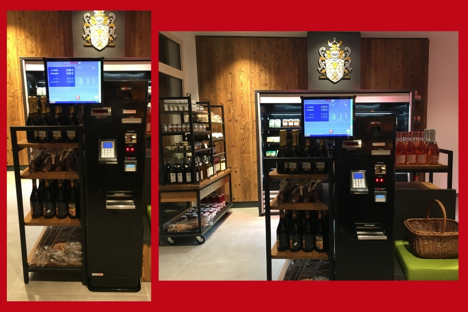 PerfectMoney Standautomat REC 210 Metzgerei Böltl in Heimstetten